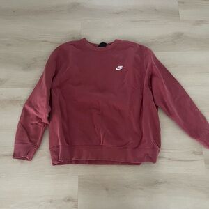 Nike Burgundy Crewneck Sweater
